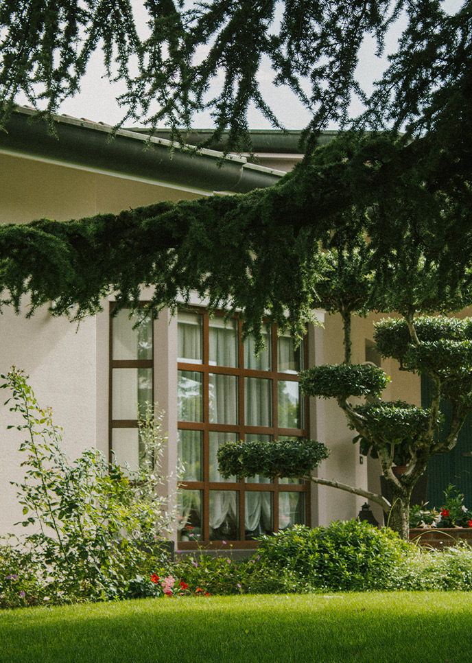 Foto di un giardino